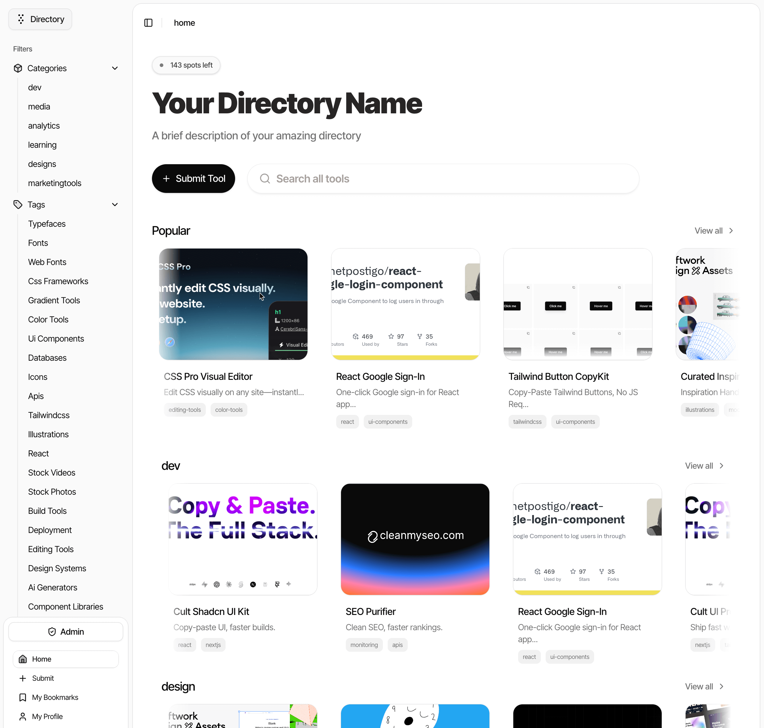 Directory v2.0