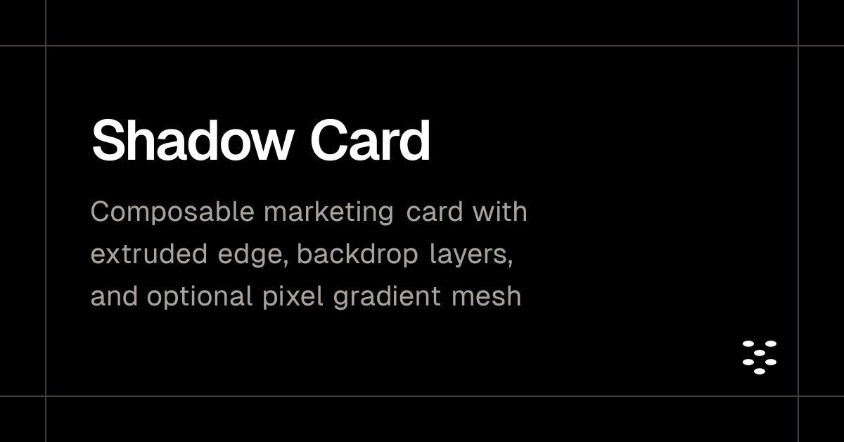 Shadow Card