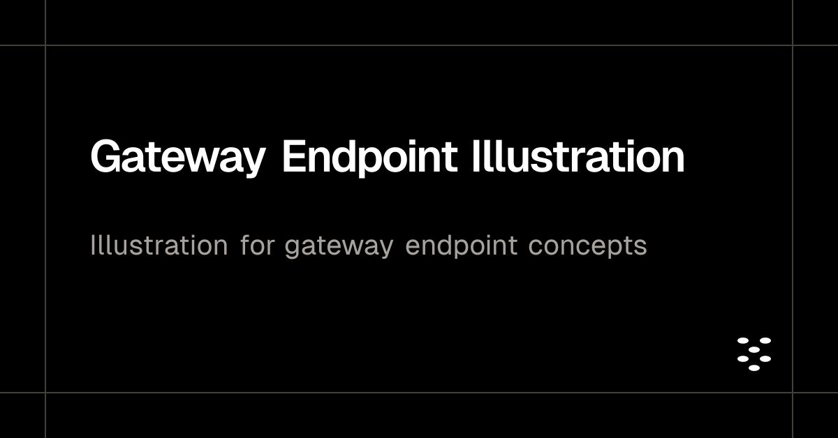 Gateway Endpoint Illustration