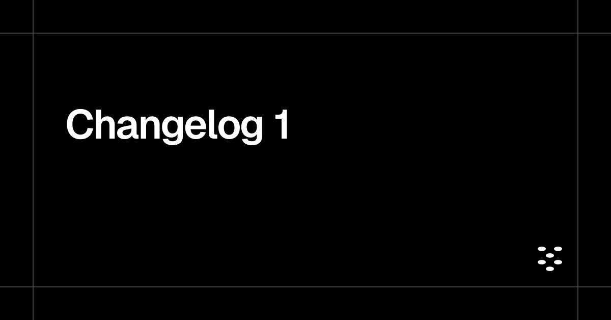 Changelog 1 | UI Section | cult ui/pro
