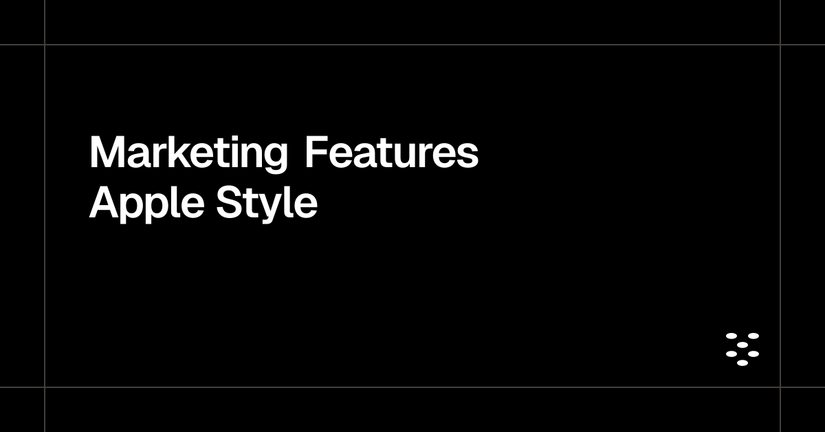 Marketing Features Apple Style | UI Section | cult ui/pro
